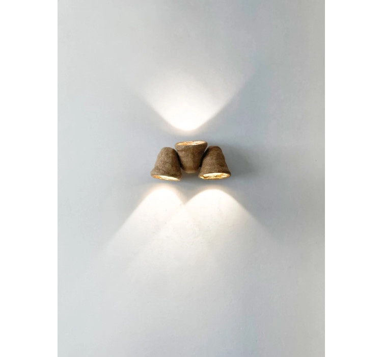 Керамічний бра Pecherna sconce 'three' (Bells together)1